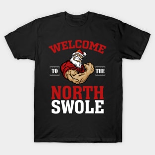 Christmas Weightlifting Workout T-Shirt